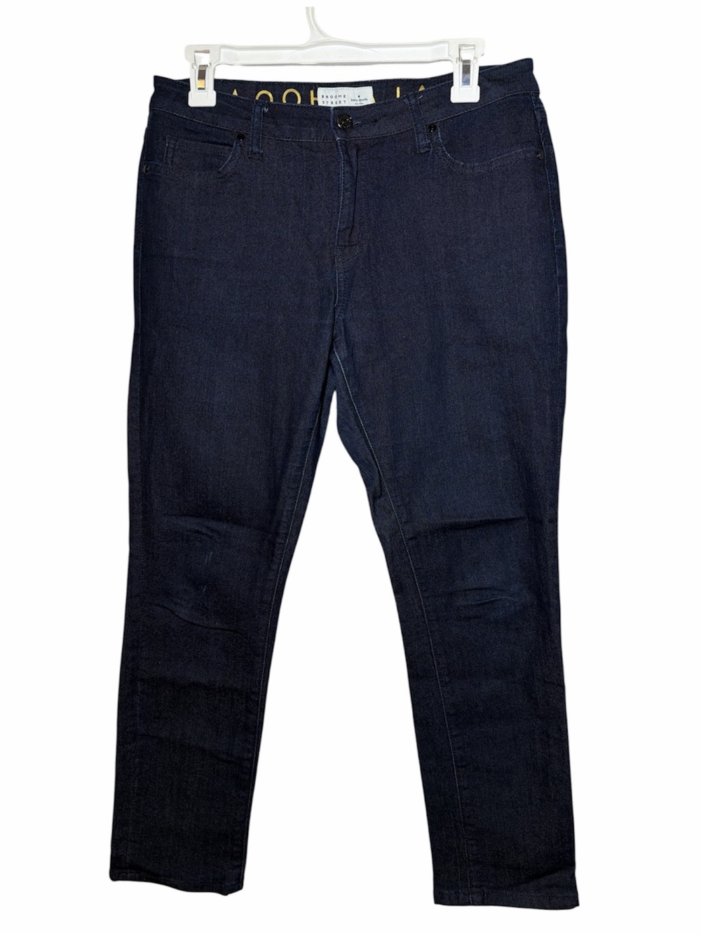 Kate Spade Broome Street Dark Wash Straight Leg Crop Jeans